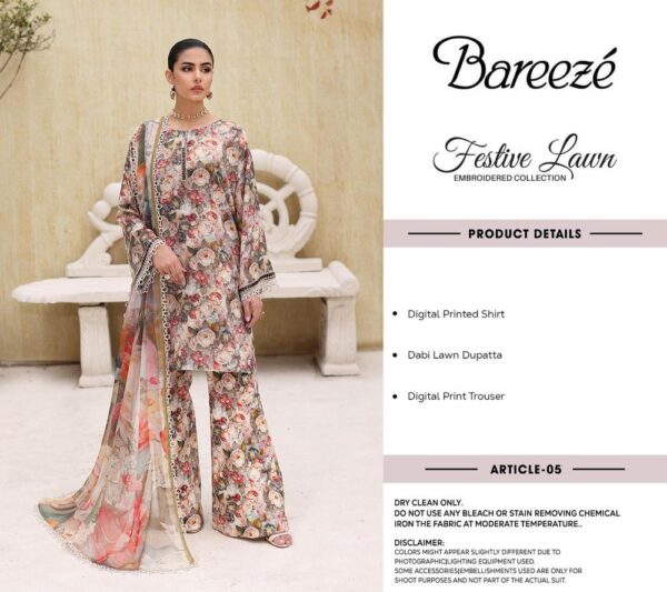 Bareeze summer collection 2023 with price sale