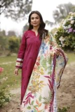 ethnic Fabric Lawn Cotton 2024