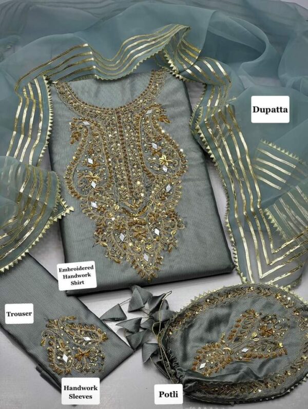 Anaya b mashriq fabrics embroidery collection - image 8