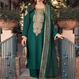 Anaya b Mashriq Fabrics Embroidery Collection