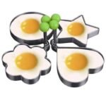 Stainless Steel 4Pcs Mold Fried Egg Cooking