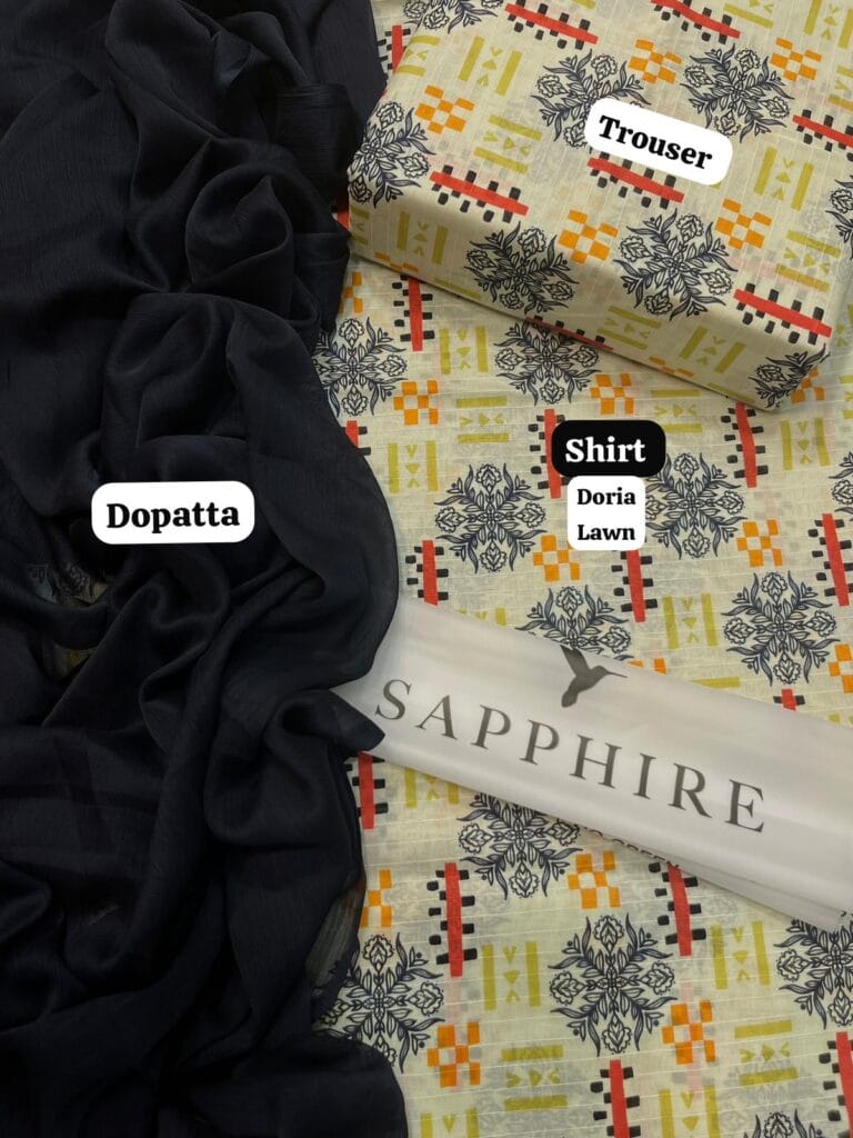 Sapphire lawn sale 2023