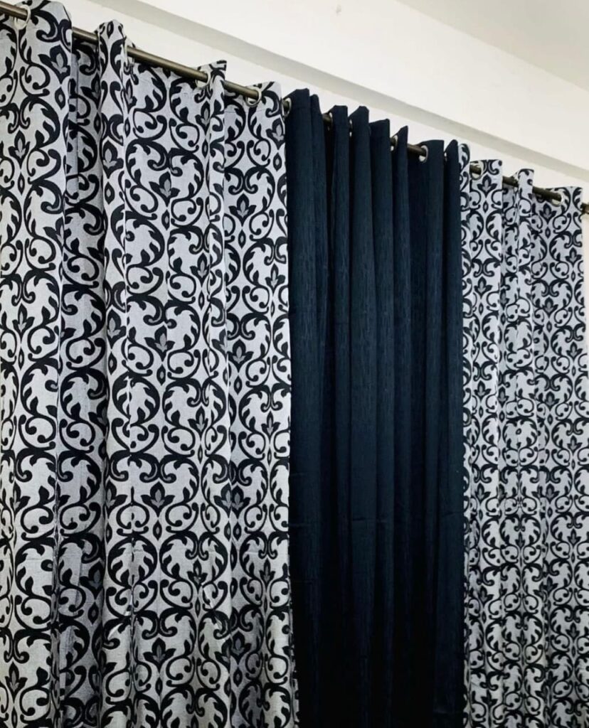 Bedroom curtains