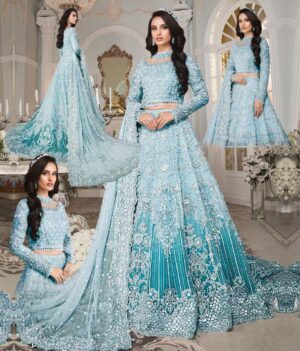 Frok Design Party wear by Maria b 2024
