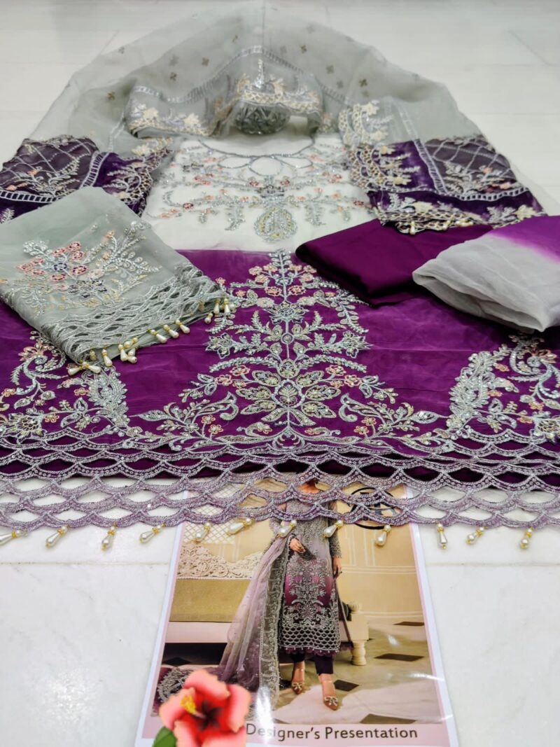 DAMAN Cutwork With Tussles Attached