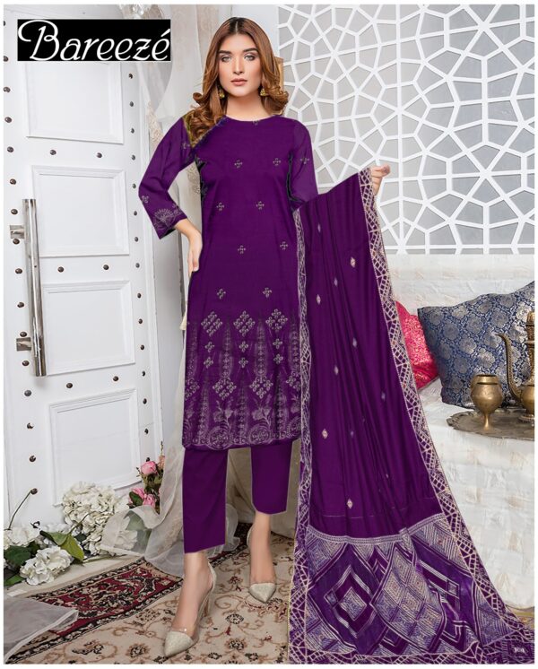 bareeze winter collection 2024 Dhanak