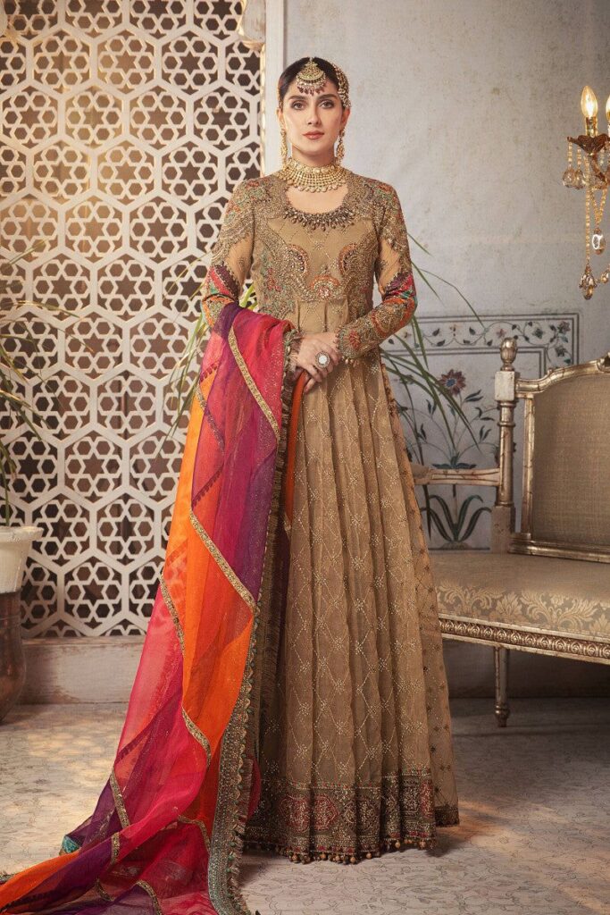 Embroidered Linen Maria B Winter Collection 2020