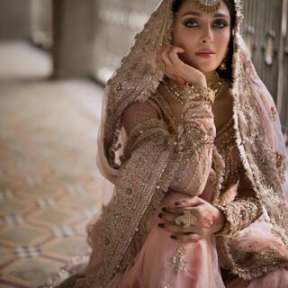 Erum khan bridal dress by oYeji 2024