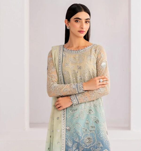 jazmin embroidered chiffon By Al Nisa