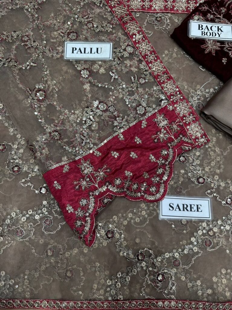 Saree designs pakistani