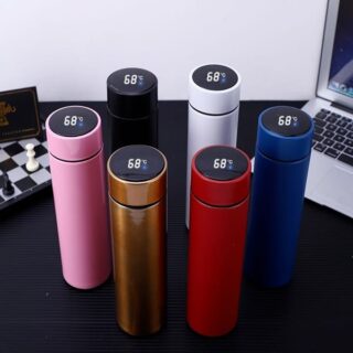 temperature water bottle 500 ml Led