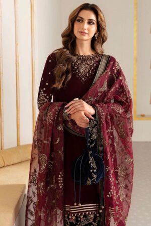 velvet dress design