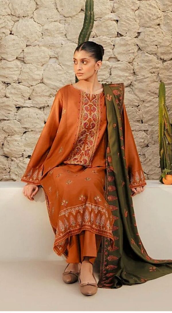 Beechtree sale dhanak with embroidery