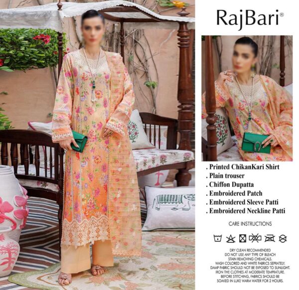 Raj bari lawn collection 2024