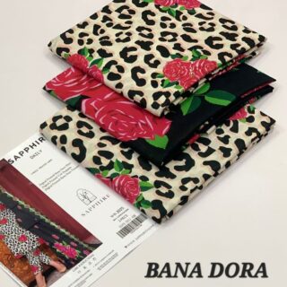 sapphire lawn Bana dora summer collection 2025