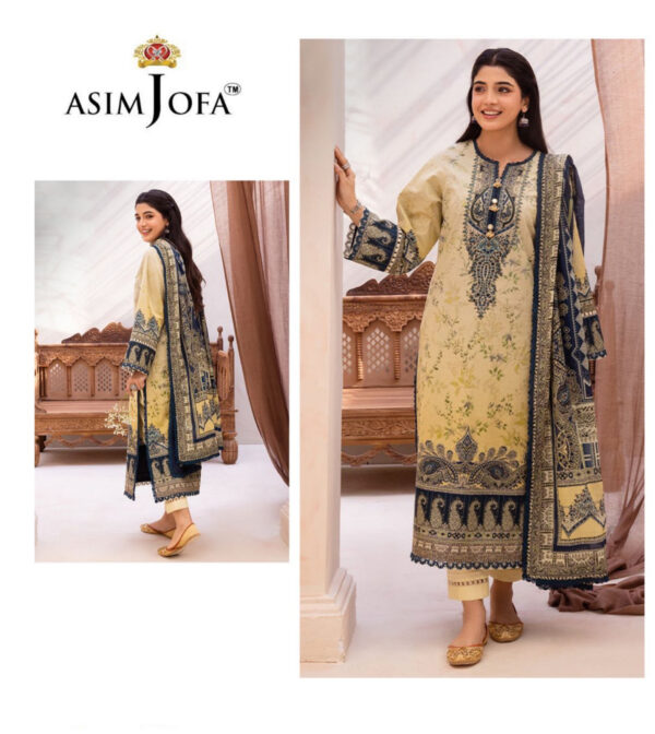 Dupatta asim jofa lawn sale under 3000