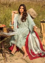 Saira Shakira Chikankari Collection Brand Crimson