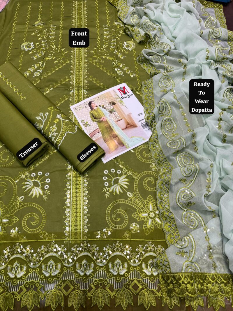 lawn embroidery dress