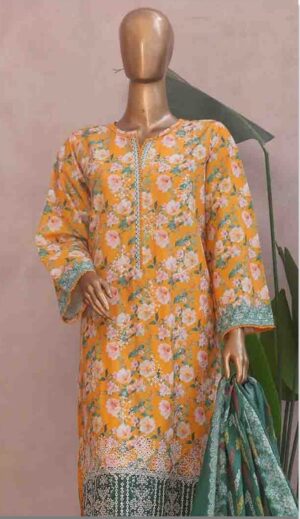 Bin saeed lawn 3pc Summer Casual Collection