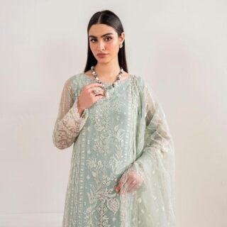 Baroque shirt front and back fully heavy embroidery