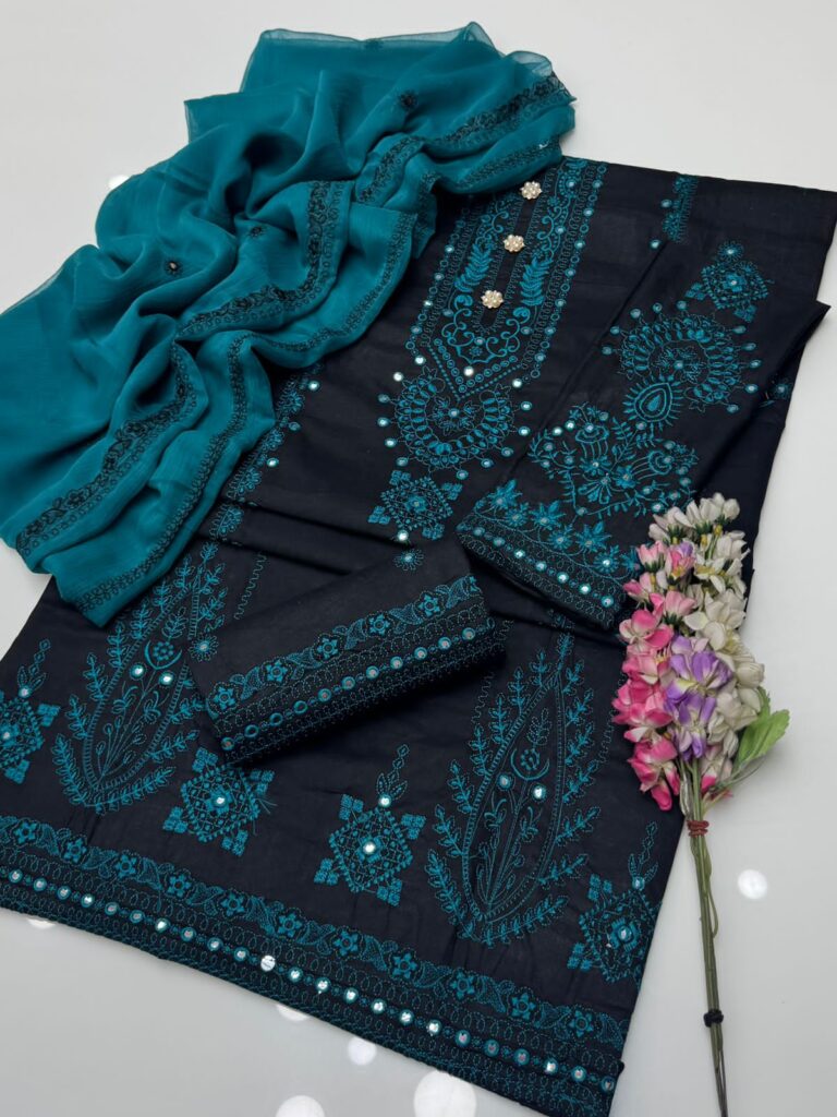 Bareeze clothing beautiful fully embroidered dress 12 Bareeze pakistan