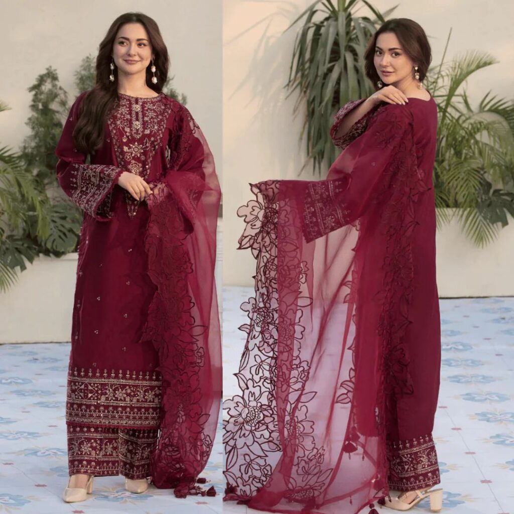 Qalamkar luxury lawn 2025