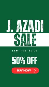 j. azadi sale
