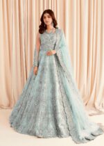 net frock design for girl by Maria b 2025