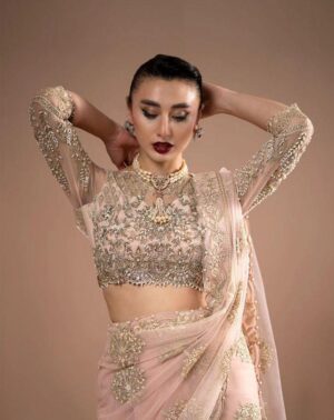 Maria B Wedding Collection Saree 2025