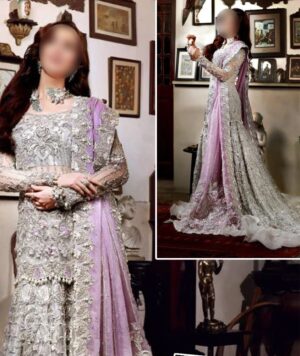 Bisma Akbar Clothing Unstitched Net Suit 2026