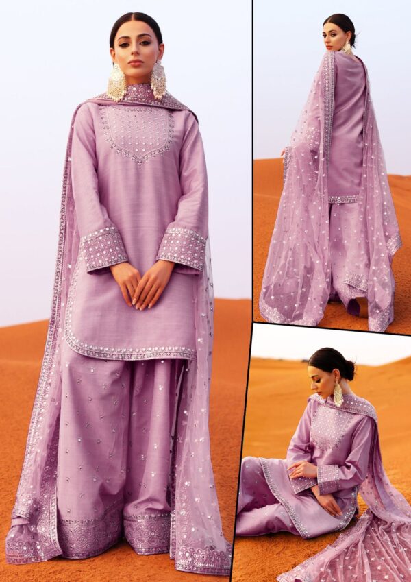 Charizma Luxury Collection Silk Fabric 024