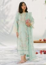 Bin Ilyas Lawn Heavy embroidered lawn front 2026