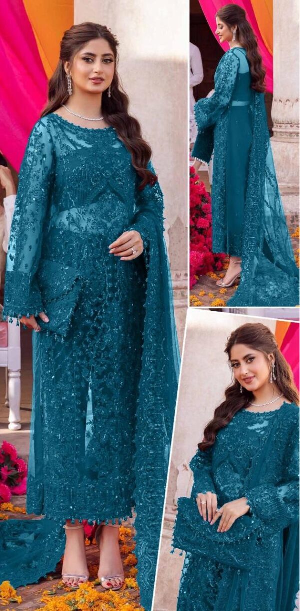 Kanwal Malik fully heavily sequenced embroidered