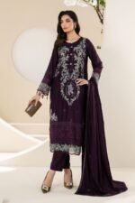 Maria B Lawn 2025 Lawn with Chiffon embroidered Dupatta