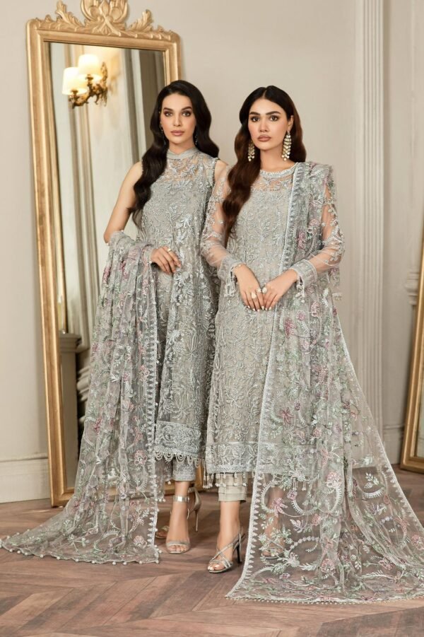 Zarif clothing Luxury Net Collection is heavy Emb