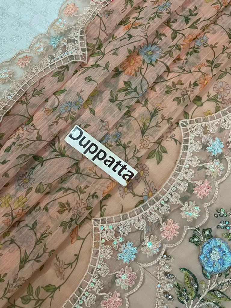 Duppata Maria b Chiffon suit