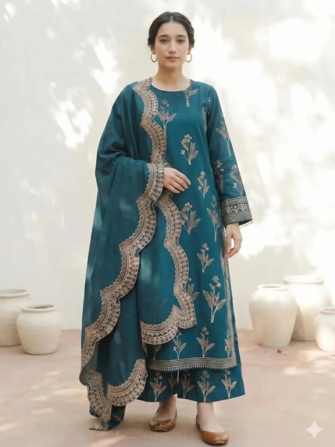 Zellbury winter collection dhanak unstitched luxury dress - oye ji Zellbury winter collection dhanak unstitched luxury dress