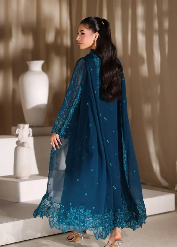 Fully Heavy Embroidered Chiffon Front