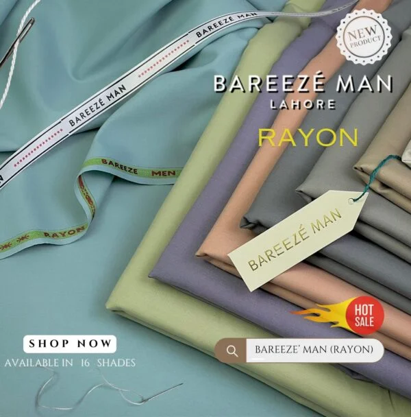 Bareeze Eid Sale 2026 Unstitched Men Collection
